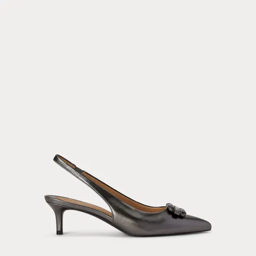 Escarpins Lolah bride arrière cuir nappa - Lauren - Modalova