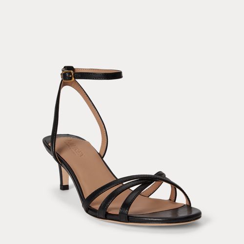 Sandales Kendyl en cuir et talons bobine - Lauren - Modalova