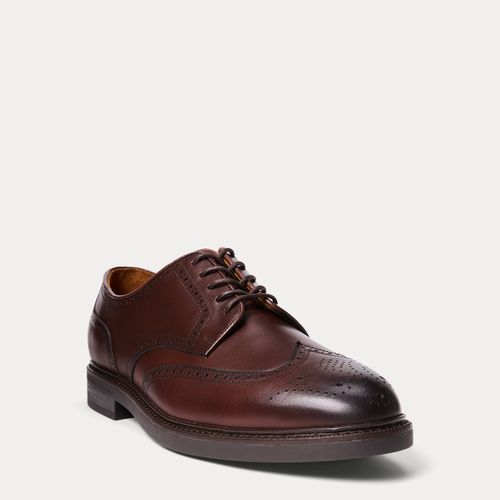Richelieu Asher à bout golf en cuir - Polo Ralph Lauren - Modalova
