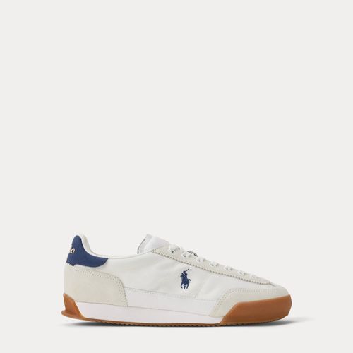 Baskets basses en cuir et daim - Polo Sport - Modalova