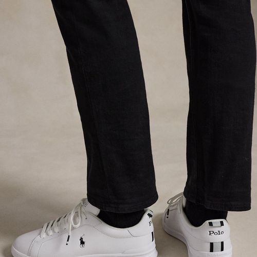 Baskets traditionnelles Court II en cuir - Polo Ralph Lauren - Modalova