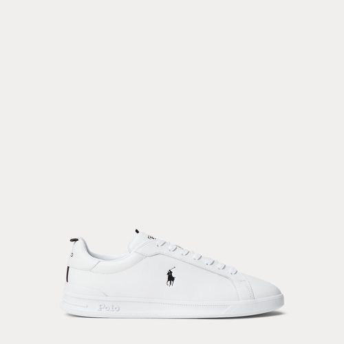 Baskets traditionnelles Court II en cuir - Polo Ralph Lauren - Modalova