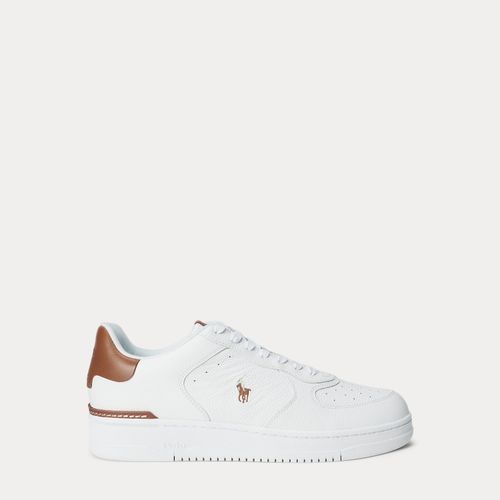 Baskets Masters Court en cuir - Polo Ralph Lauren - Modalova