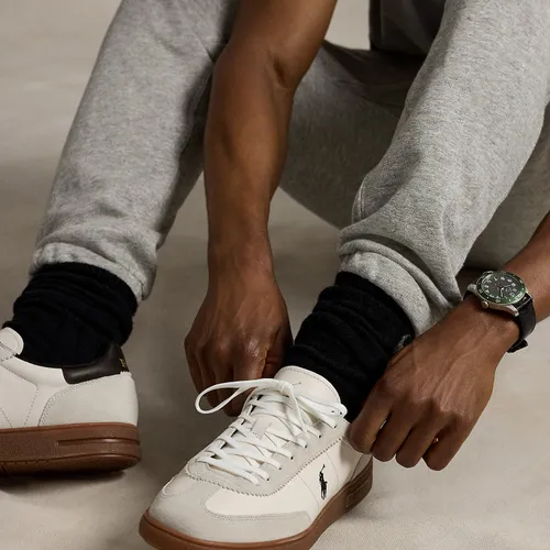 Baskets Bedford en cuir et daim - Polo Ralph Lauren - Modalova