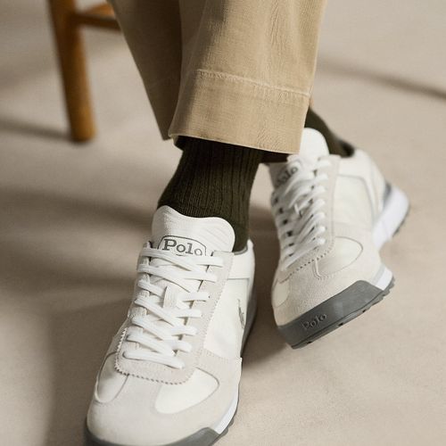 Baskets Varick daim-tissu Oxford - Polo Sport - Modalova