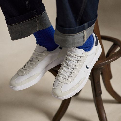 Baskets Bedford en cuir et daim - Polo Ralph Lauren - Modalova