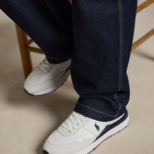 Baskets Train 89 en daim et tissu Oxford - Polo Sport - Modalova