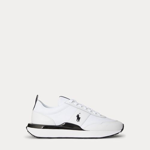 Baskets Train 89 en cuir et tissu Oxford - Polo Sport - Modalova