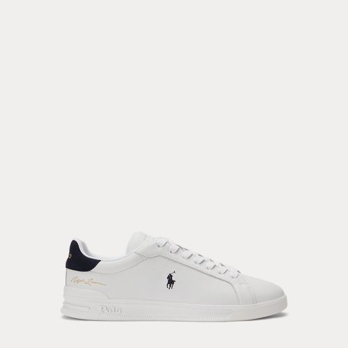 Baskets traditionnelles Court II en cuir - Polo Ralph Lauren - Modalova
