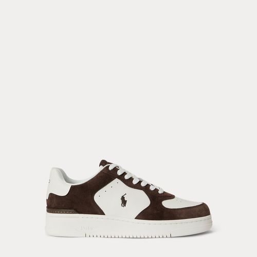 Baskets Masters Court en daim et cuir - Polo Sport - Modalova