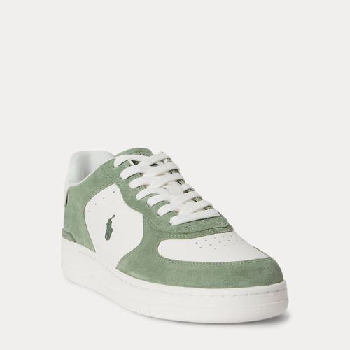 Baskets Masters Court en daim et cuir - Polo Sport - Modalova