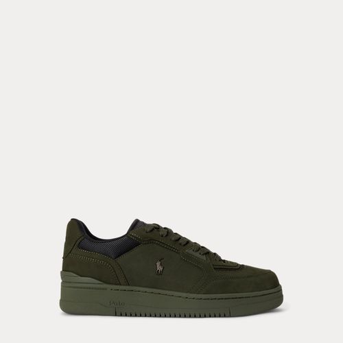 Baskets Open Masters à pans en nubuck - Polo Ralph Lauren - Modalova