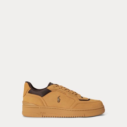 Baskets Open Masters à pans en nubuck - Polo Ralph Lauren - Modalova