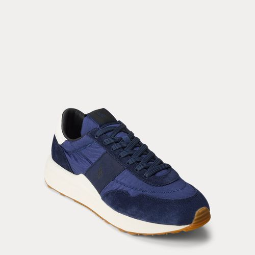 Baskets Train 89 à pans en daim - Polo Ralph Lauren - Modalova