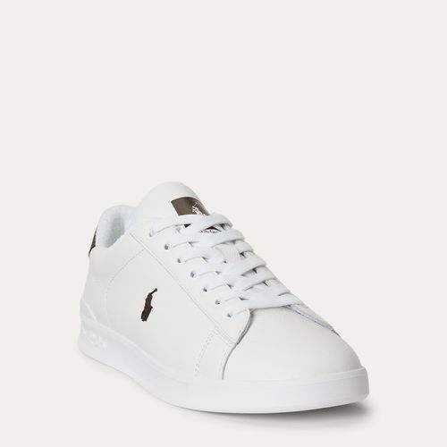 Baskets traditionnelles Court II en cuir - Polo Ralph Lauren - Modalova