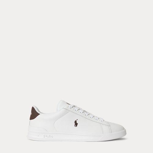 Baskets traditionnelles Court II en cuir - Polo Ralph Lauren - Modalova
