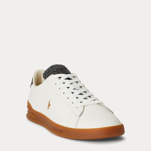 Baskets Heritage Court II cuir et tweed - Polo Ralph Lauren - Modalova
