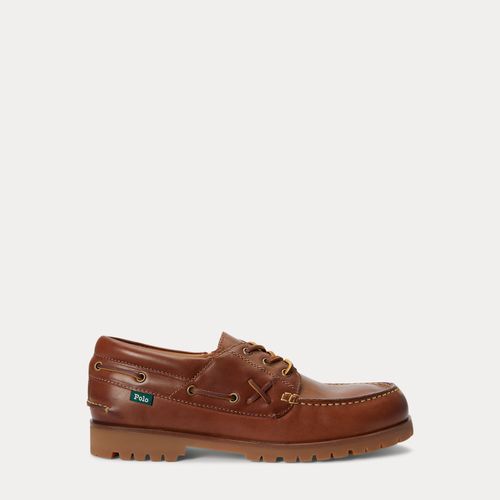 Chaussures bateau Ranger en cuir - Polo Ralph Lauren - Modalova