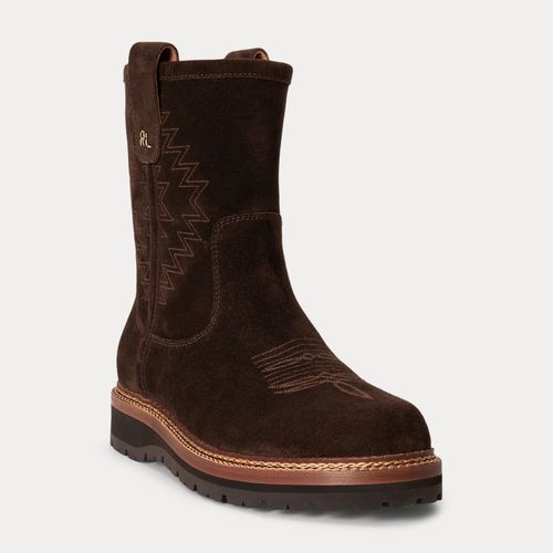 Bottes Alpine à enfiler en daim - Polo Ralph Lauren - Modalova