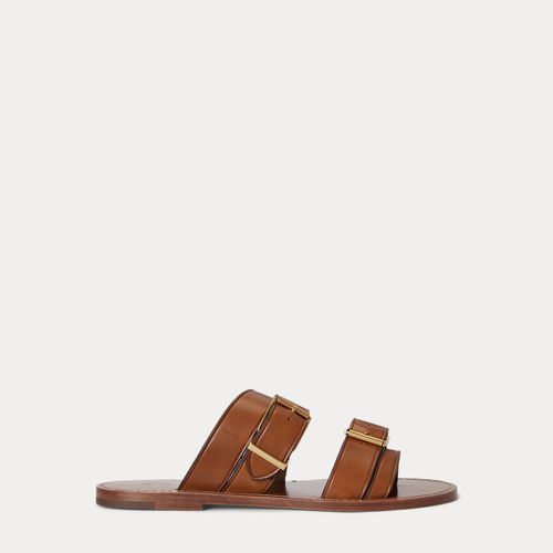 Sandale en cuir à brides et boucle - Polo Ralph Lauren - Modalova