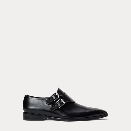 Mocassins à double boucle en cuir - Polo Ralph Lauren - Modalova