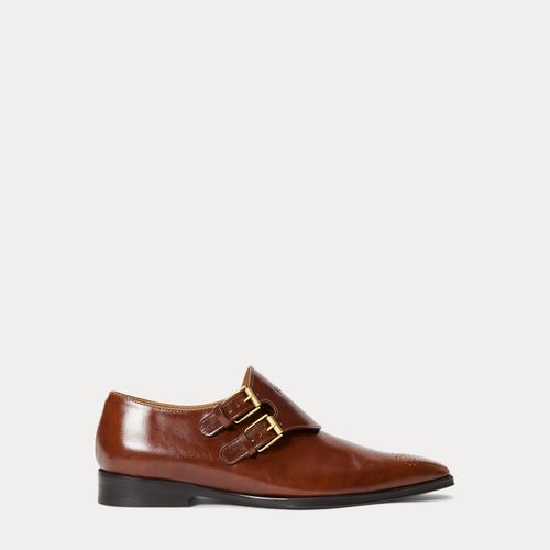 Mocassins à double boucle en cuir - Polo Ralph Lauren - Modalova