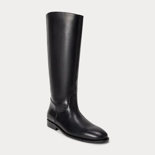 Bottes hautes en cuir tanné - Polo Ralph Lauren - Modalova