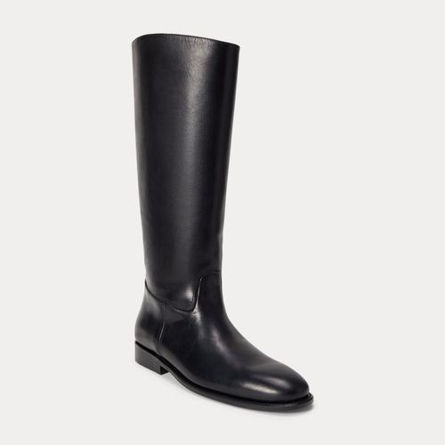 Bottes hautes en cuir tanné - Polo Ralph Lauren - Modalova