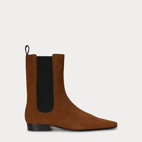 Bottes Chelsea en daim - Polo Ralph Lauren - Modalova