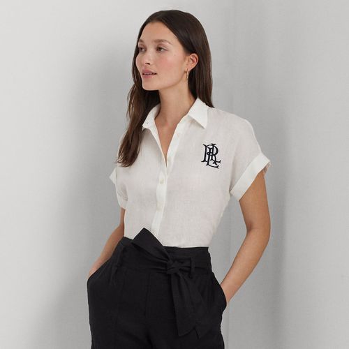 Chemise Relaxed Fit manches courtes lin - Lauren - Modalova