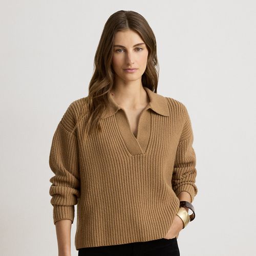Pull Polo en laine mélangée - Lauren - Modalova