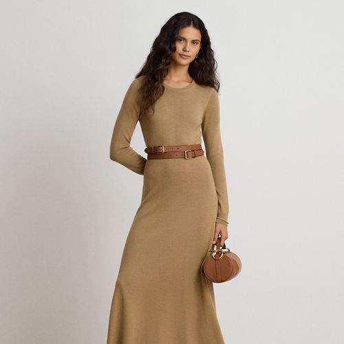 Robe-pull col rond en laine - Lauren - Modalova