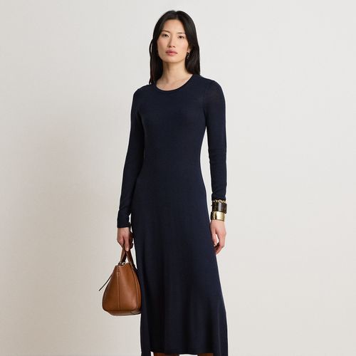 Robe-pull col rond en laine - Lauren - Modalova