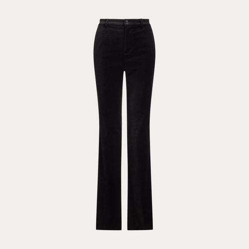 Pantalon flare taille haute en velours - Lauren - Modalova