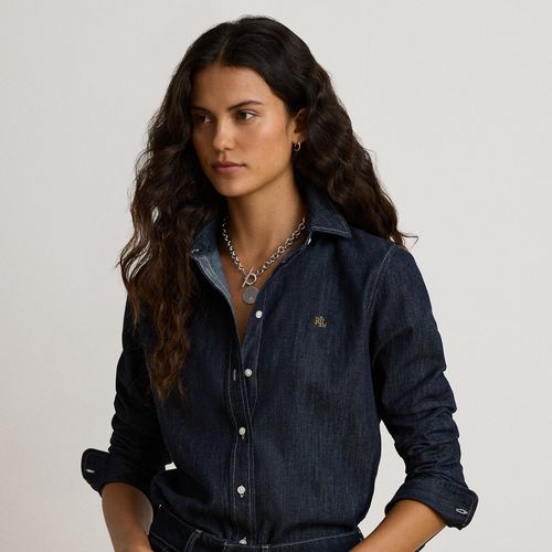 Chemise en denim coupe classique - Lauren - Modalova