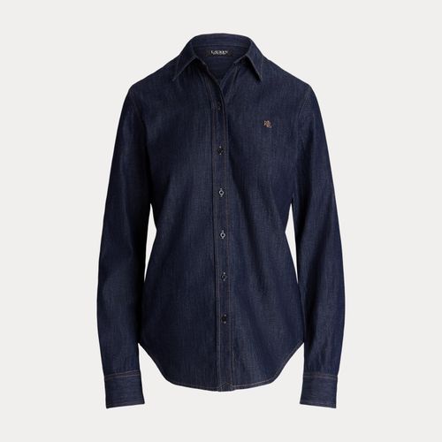 Chemise en denim coupe classique - Lauren - Modalova