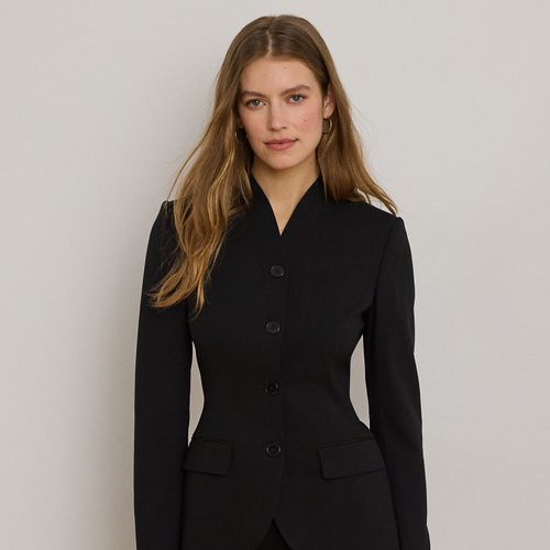 Veste en crêpe de laine stretch - Lauren - Modalova