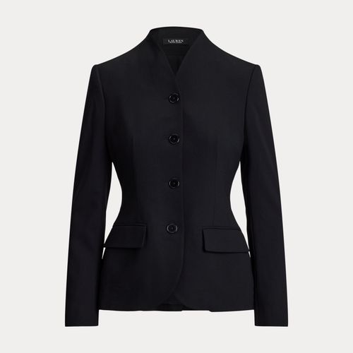 Veste en crêpe de laine stretch - Lauren - Modalova