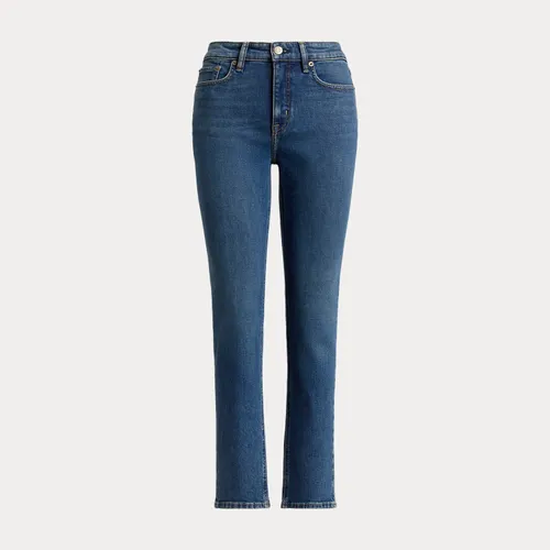Jean slim droit taille haute - Lauren - Modalova
