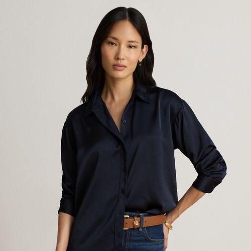 Chemise Relaxed Fit en charmeuse - Lauren - Modalova