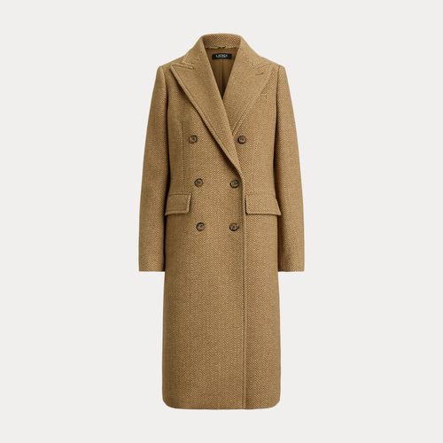 Manteau croisé à chevrons - Lauren - Modalova