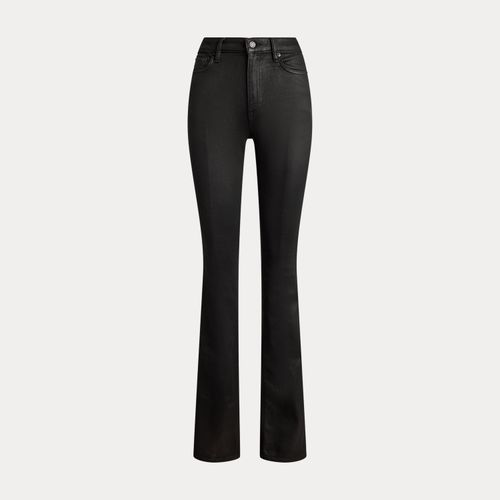 Jean bootcut taille haute enduit - Lauren - Modalova
