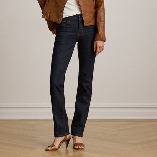 Jean slim droit taille haute - Lauren - Modalova