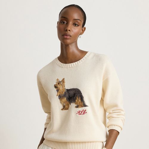 Pull à yorkshire en tricot intarsia - Lauren - Modalova