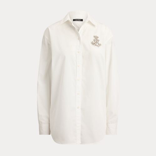 Chemise Relaxed broderie bullion strass - Lauren - Modalova