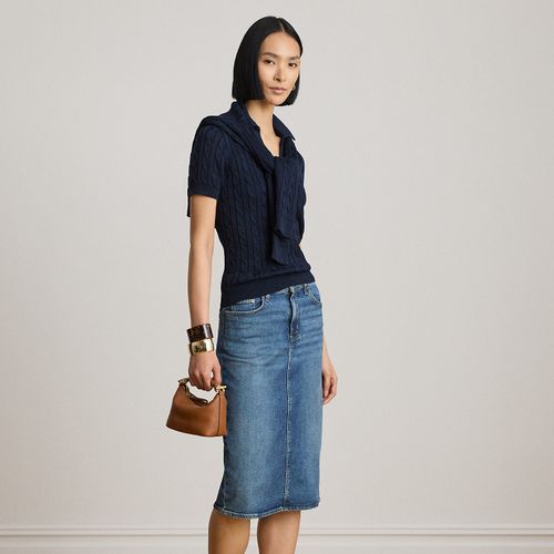 Jupe crayon en denim - Lauren - Modalova