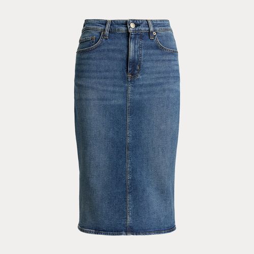 Jupe crayon en denim - Lauren - Modalova