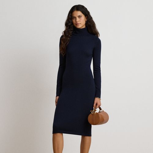 Robe-pull à col roulé en laine - Lauren - Modalova