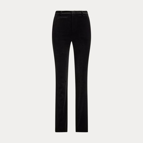 Pantalon droit en velours stretch - Lauren - Modalova