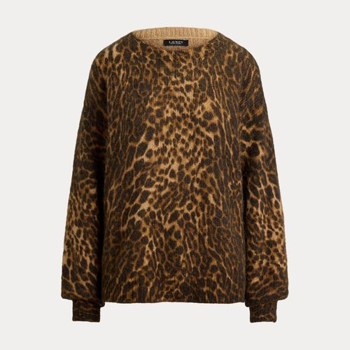 Pull à col rond à motif ocelot - Lauren - Modalova